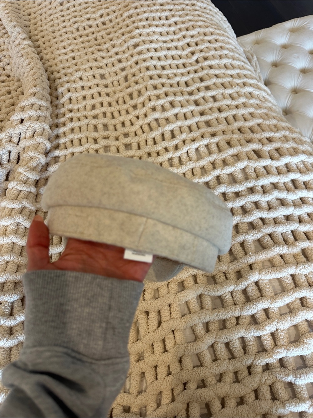 Universal Thread Cream Newsboy Cap - Picture 6 of 8